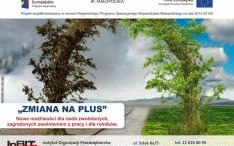 „Zmiana na plus” - dotacje na innowacje