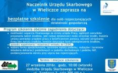 Bezpłatne szkolenie dla osób rozpoczynających działalność gospodarczą
