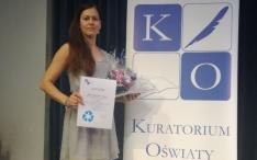 I Miejsce w konkursie Małopolskiego Kuratorium Oświaty dla SP Sygneczów