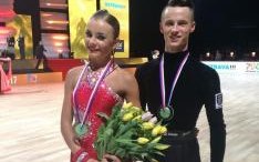 Wiktoria Lassak i Jan Bednarz, najlepsza taneczna para Małopolski