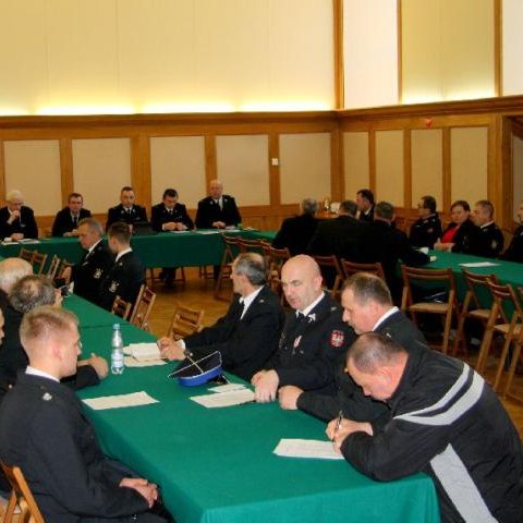 Zebranie sprawozdawcze jednostek OSP z terenu Gminy Wieliczka