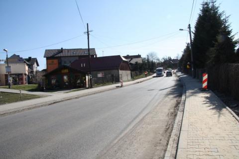 Budowa chodnika przy ul. Asnyka