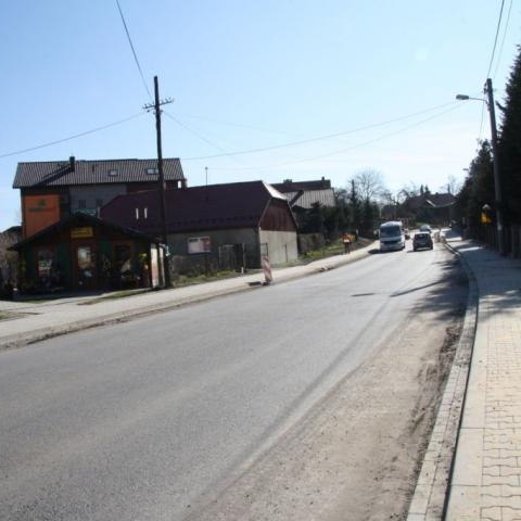 Budowa chodnika przy ul. Asnyka