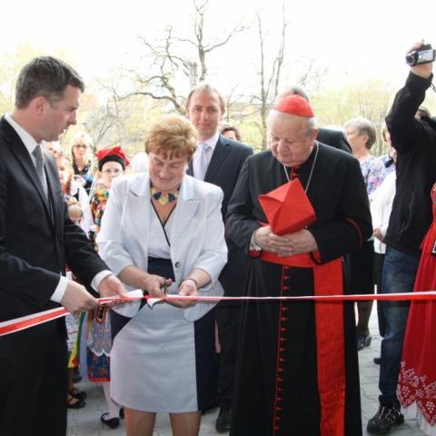 Poświęcenie świetlicy środowiskowej w Sułkowie
