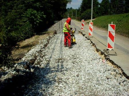 Trwają prace związane z przebudową ulicy Boguckiej w Wieliczce
