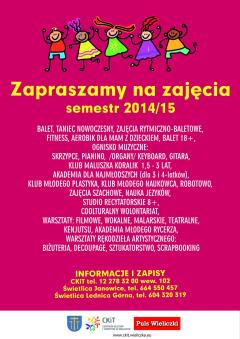 ZAPISY NA ROK SZKOLNY 2014/2015