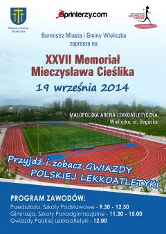 XXVII Memoriał Mieczysława Cieślika
