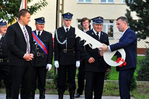 Nowy samochód pożarniczy dla OSP Grabie
