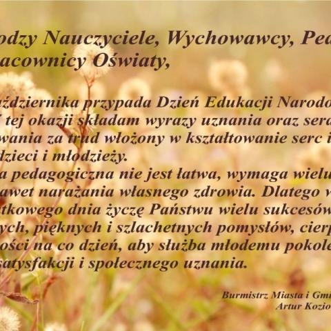 Święto Edukacji Narodowej