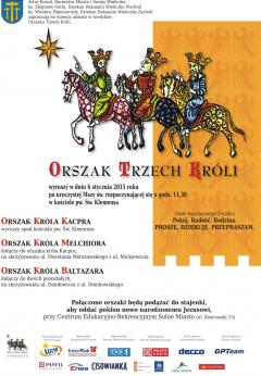 Orszak Trzech Króli ulicami Wieliczki