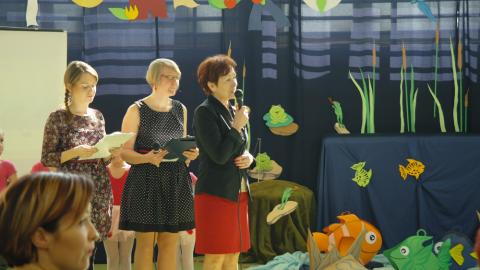 Relacja z przeglądu Wielkiej Gali Talentów "Czwórkowe Talentowisko" w Szkole Podstawowej nr 4