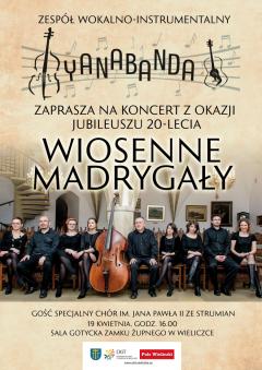 „WIOSENNE MADRYGAŁY” Z YANABANDĄ