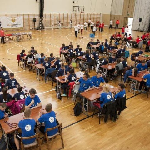 Finał Międzyszkolnego Turnieju Matematyczno-Sportowego „Sokół-Wieliczka”.