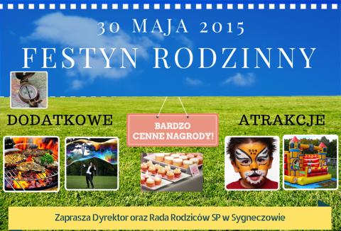 Piknik rodzinny w Szkole Podstawowej w Sygneczowie