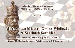 Mistrzostwa Miasta i Gminy Wieliczka w Szachach Szybkich