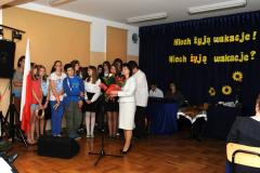 Gminne zakończenie roku szkolnego 2014/2015