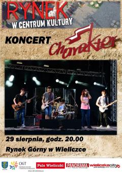 RYNEK W CENTRUM KULTURY: Koncert zespołu CHARAKTER