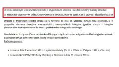 Informacja na temat Stypendiów oraz Zasiłków szkolnych 2015/2016