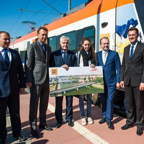 MILIONOWY PASAŻER KOLEI MAŁOPOLSKICH