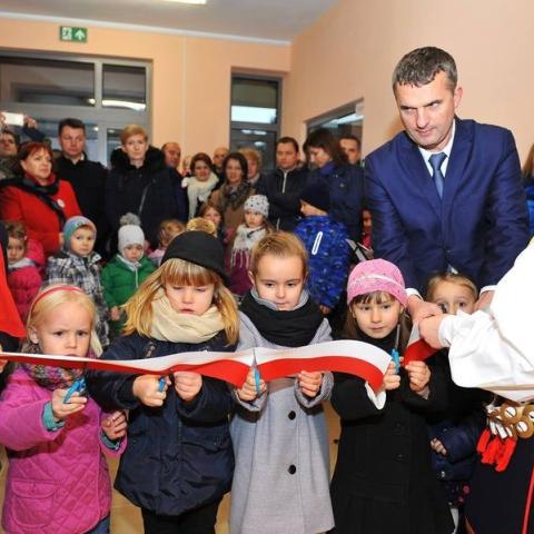 Przedszkolaki z Mietniowa w nowej siedzibie!