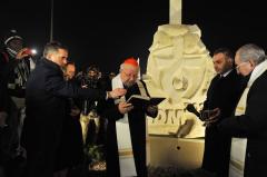 Odsłonięcie i poświęcenie pomnika ŚDM w Brzegach