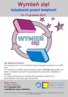 Wymień się! książkami przed świętami