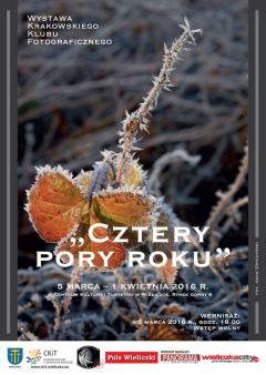 „CZTERY PORY ROKU” – wernisaż wystawy Krakowskiego Klubu Fotograficznego