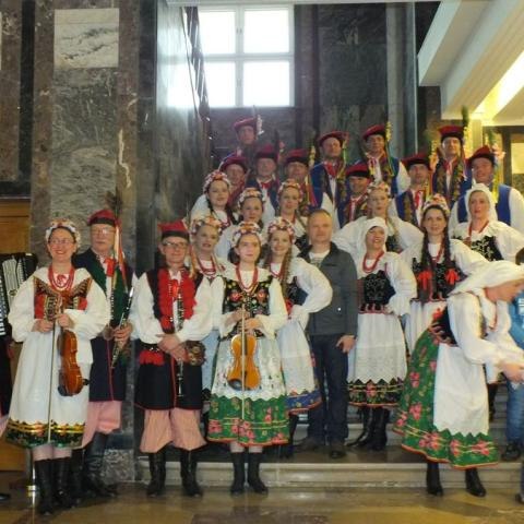 Sukces Zespołu Pieśni i Tańca „Pogórze Wielickie” w Dąbrowie Górniczej