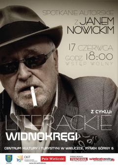Literackie Widnokręgi: Spotkanie autorskie z Janem Nowickim