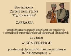 „Na ojczystą nutę – spotkania z tańcem narodowym i pieśnią patriotyczną”