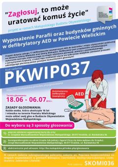 Wyposażenie parafii oraz budynków użyteczności publicznej w defibrylatory AED