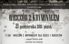 Wieczór z kryminałem i z Katarzyną Bondą