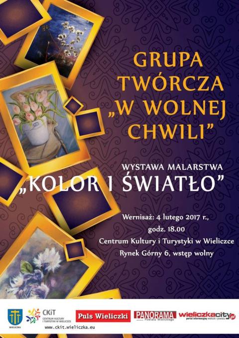 Wernisaż wystawy „KOLOR I ŚWIATŁO”