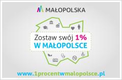 Zostaw 1% w Małopolsce