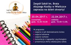 Dzień Otwarty w Zespole Szkół im. Brata Alojzego Kosiby w Wieliczce