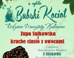 BABSKI KOCIOŁ: Zupa sułkowska i kruche ciasto z owocami