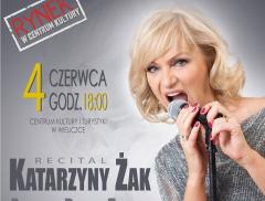 RYNEK W CENTRUM KULTURY – RECITAL KATARZYNY ŻAK