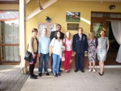Odsłonięcie tablicy upamiętniającej Franciszka Surówkę Brzegowskiego w Koźmicach Małych