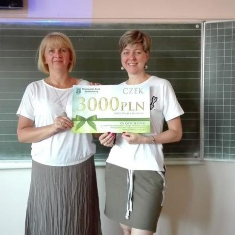 I miejsce w konkursie na najlepszą Szkolną Kasę Oszczędności