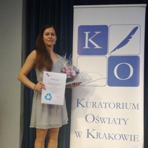 I Miejsce w konkursie Małopolskiego Kuratorium Oświaty dla SP Sygneczów