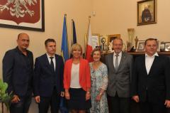 Wizyta przedstawicieli miast partnerskich podczas Dni Św. Kingi