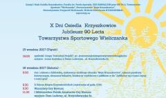 X Dni Osiedla Krzyszkowice i Jubileusz 90-lecia TS Wieliczanka