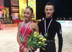 Wiktoria Lassak i Jan Bednarz, najlepsza taneczna para Małopolski