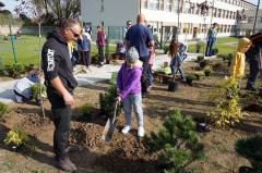 Otwarcie „Ogrodu zmysłów” przy Szkole Podstawowej nr 4