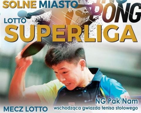 Mecz LOTTO Superligi Tenisa Stołowego już 1 grudnia w "Solnym Mieście"