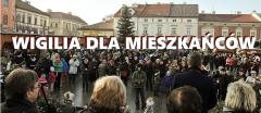 Wigilia dla mieszkańców na wielickim rynku