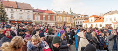 Wigilia dla mieszkańców na wielickim rynku