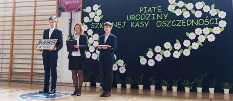 5. urodziny Szkolnej Kasy Oszczędnościowej w Szkole Podstawowej nr 2