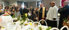 Poświęcenie pokarmów na Campus Misericordiae