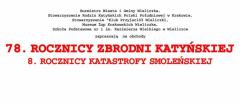 Obchody 78. rocznicy Zbrodni Katyńskiej, 8. rocznicy katastrofy smoleńskiej
